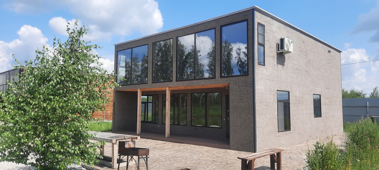 Большая русская баня, Вид дома снаружи Большая русская баня, Вид дома снаружи