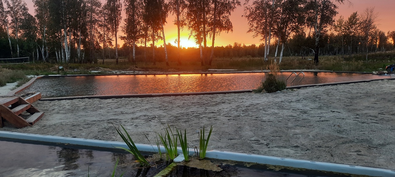 Большая русская баня, Пляжная зона у пруда №1 Большая русская баня, Пляжная зона у пруда №1